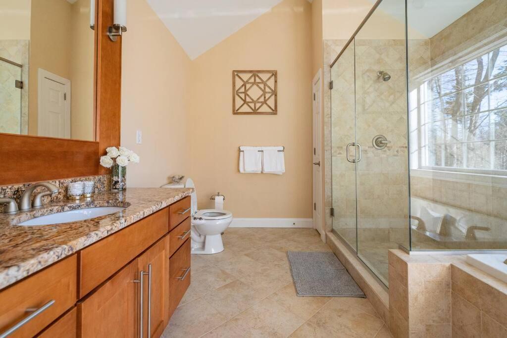 Luxury 4 Bedroom House In Pocono Mountains In Golf Course Near Lake Tobyhanna Dış mekan fotoğraf