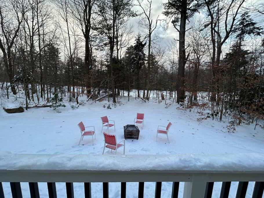 Luxury 4 Bedroom House In Pocono Mountains In Golf Course Near Lake Tobyhanna Dış mekan fotoğraf