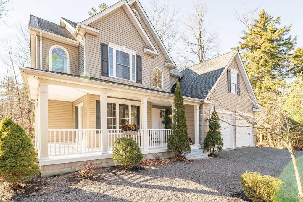 Luxury 4 Bedroom House In Pocono Mountains In Golf Course Near Lake Tobyhanna Dış mekan fotoğraf