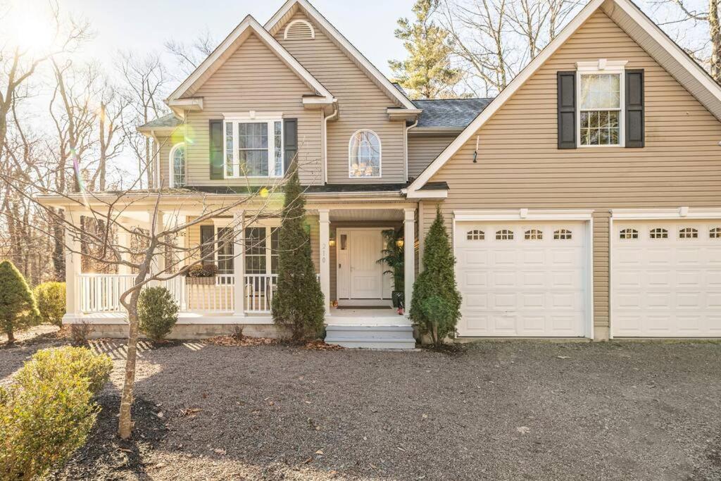 Luxury 4 Bedroom House In Pocono Mountains In Golf Course Near Lake Tobyhanna Dış mekan fotoğraf